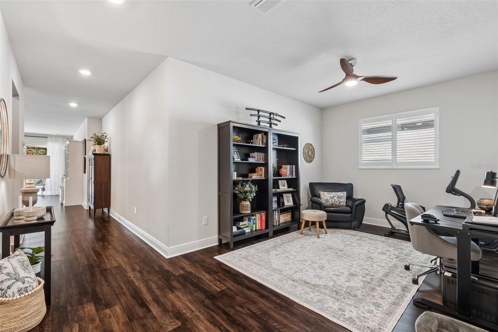 View toward main living areas