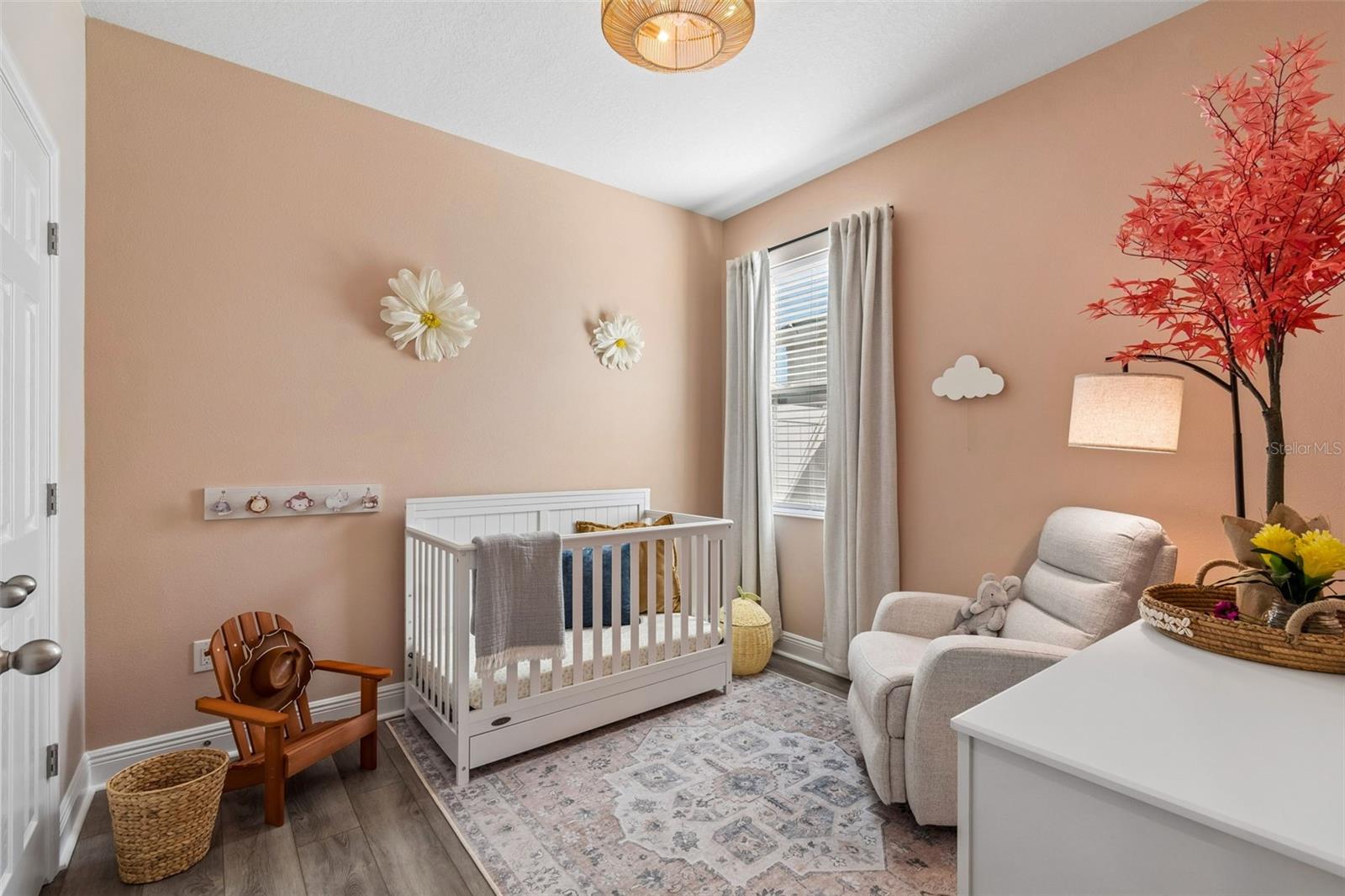 Bedroom three with natural light