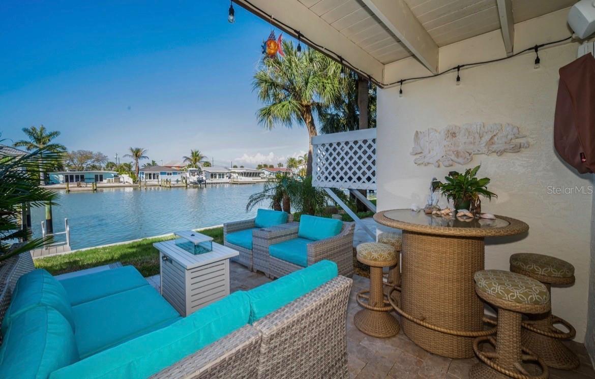 Relax and enjoy tranquil moments on the Water from your Patio in back