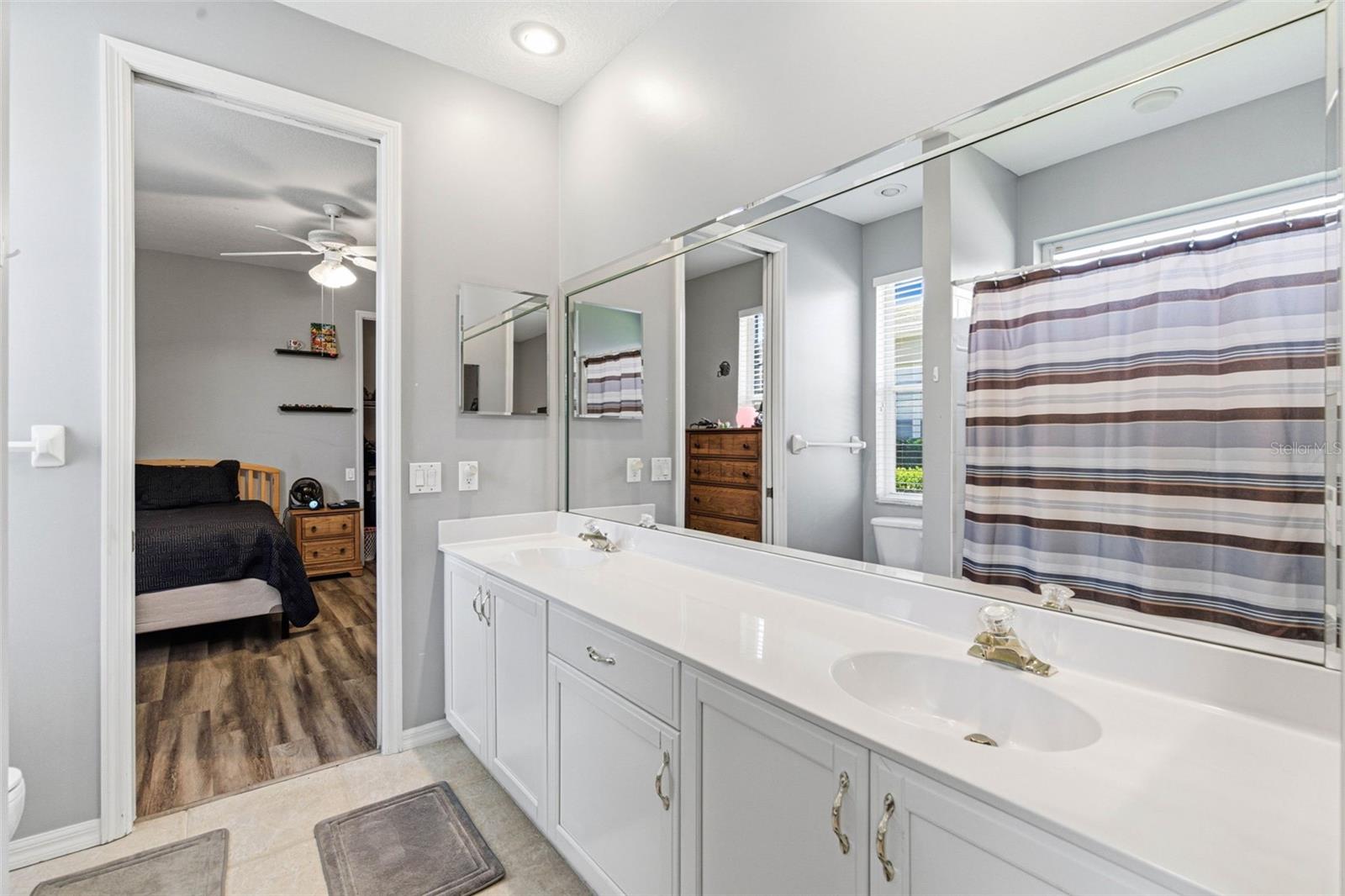 Jack and Jill bathroom