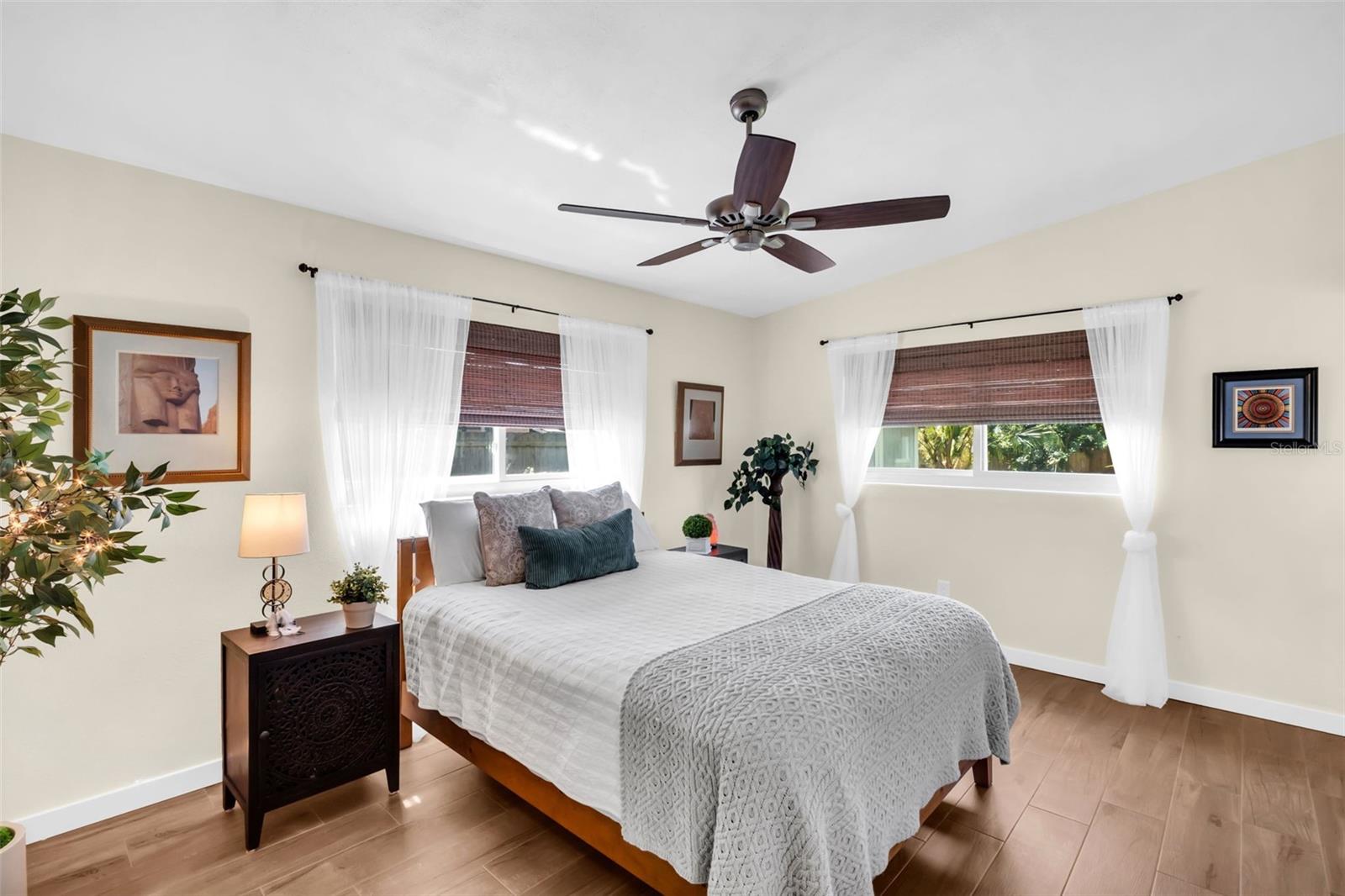 Master retreat is a true oasis~