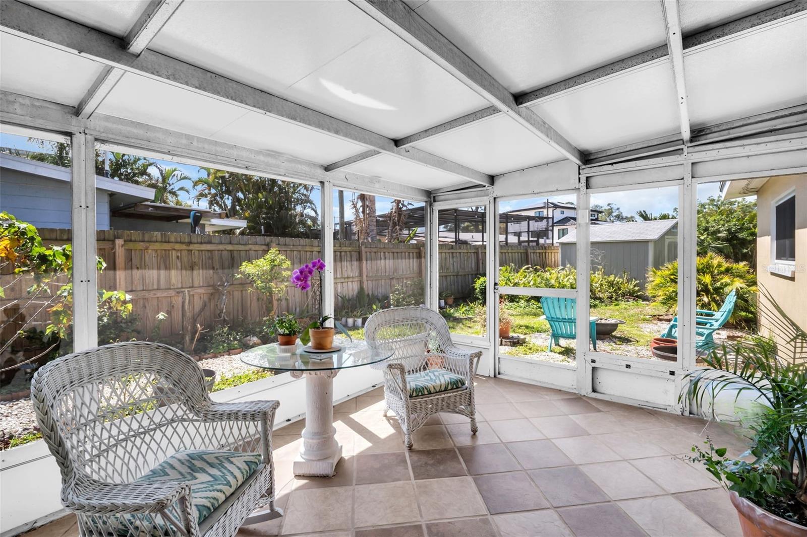 Private backyard views~