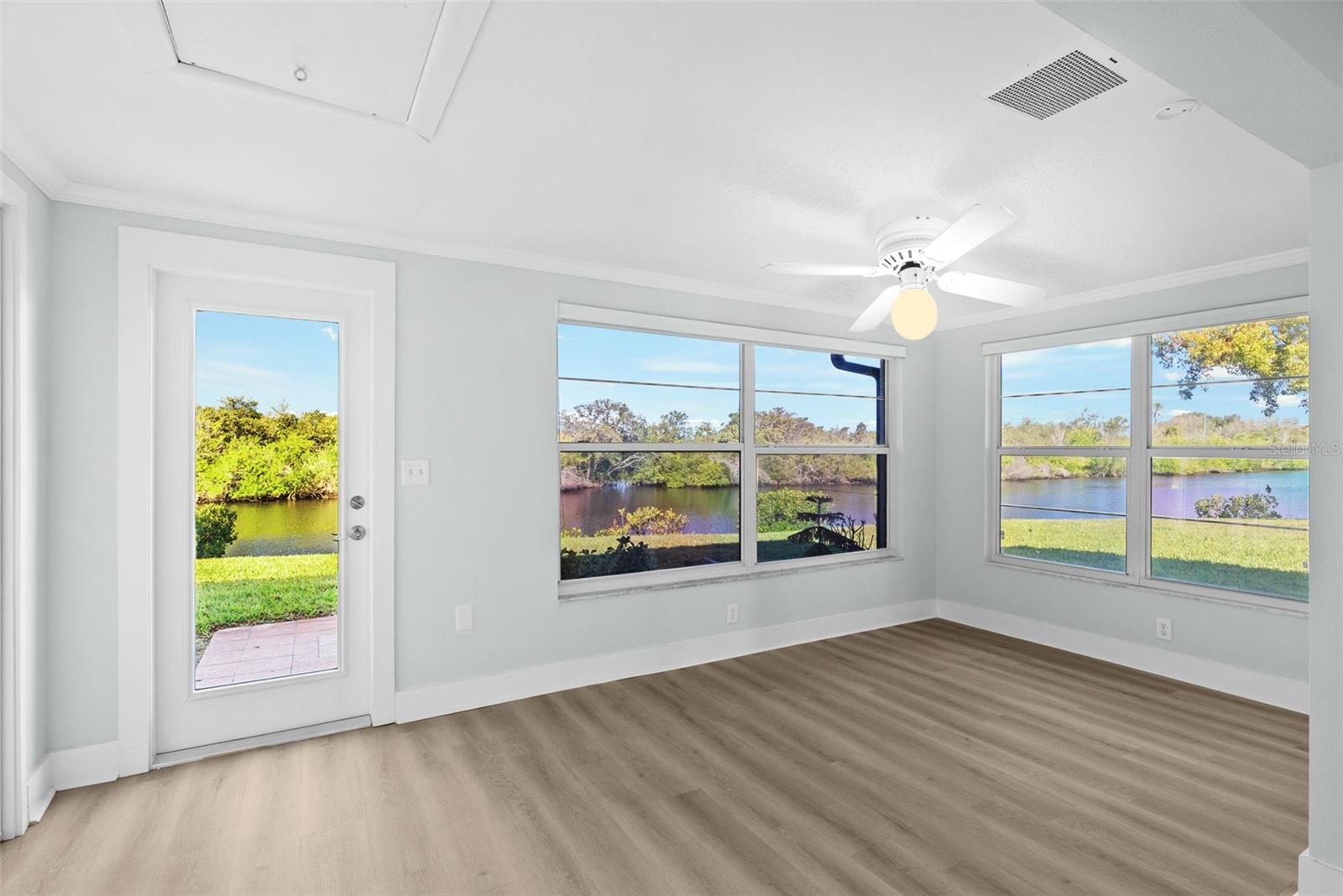 Florida Room overlooking preserve/mangroves