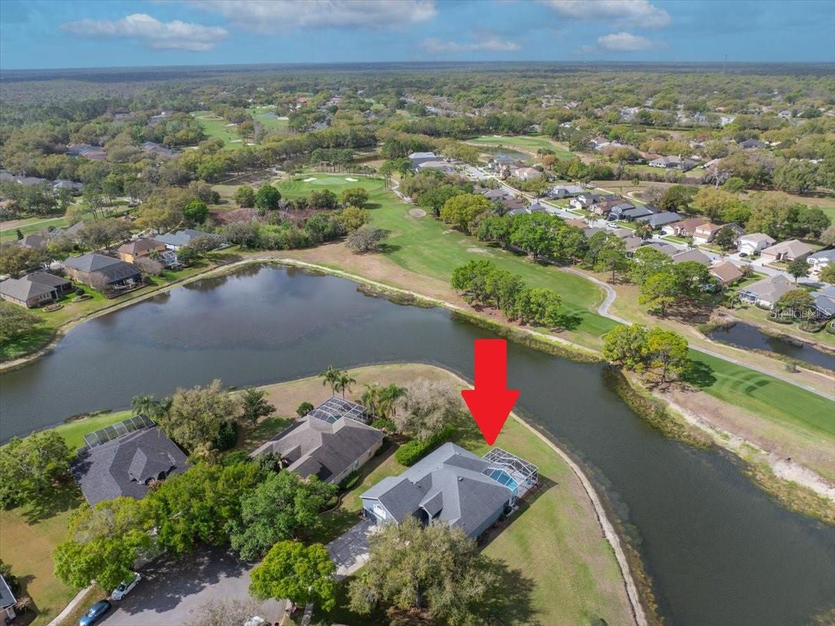 Expansive lot offering additional privacy and space.