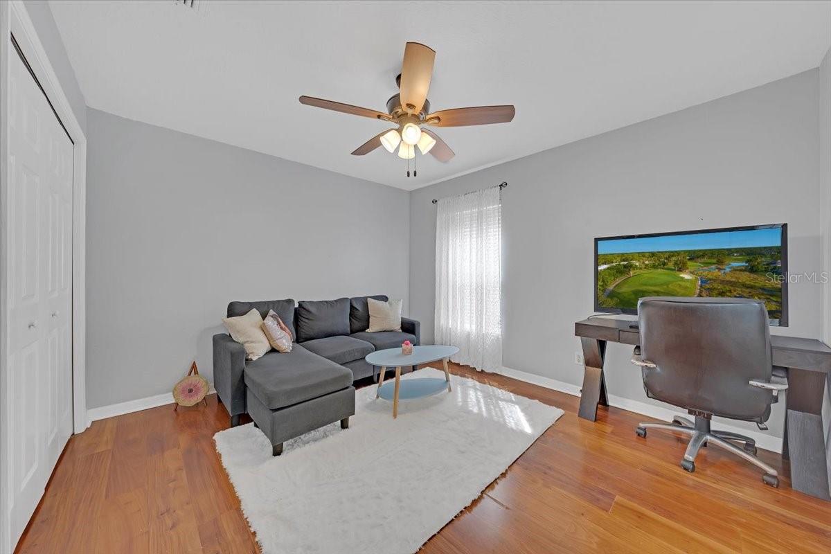 Ideal space for a media room, playroom, or guest suite.