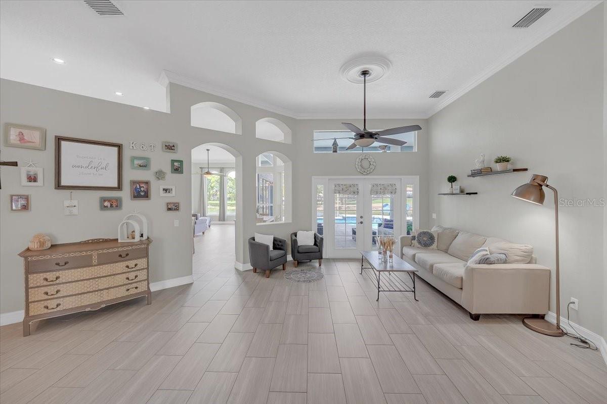 Bright formal living area ideal for welcoming guests.