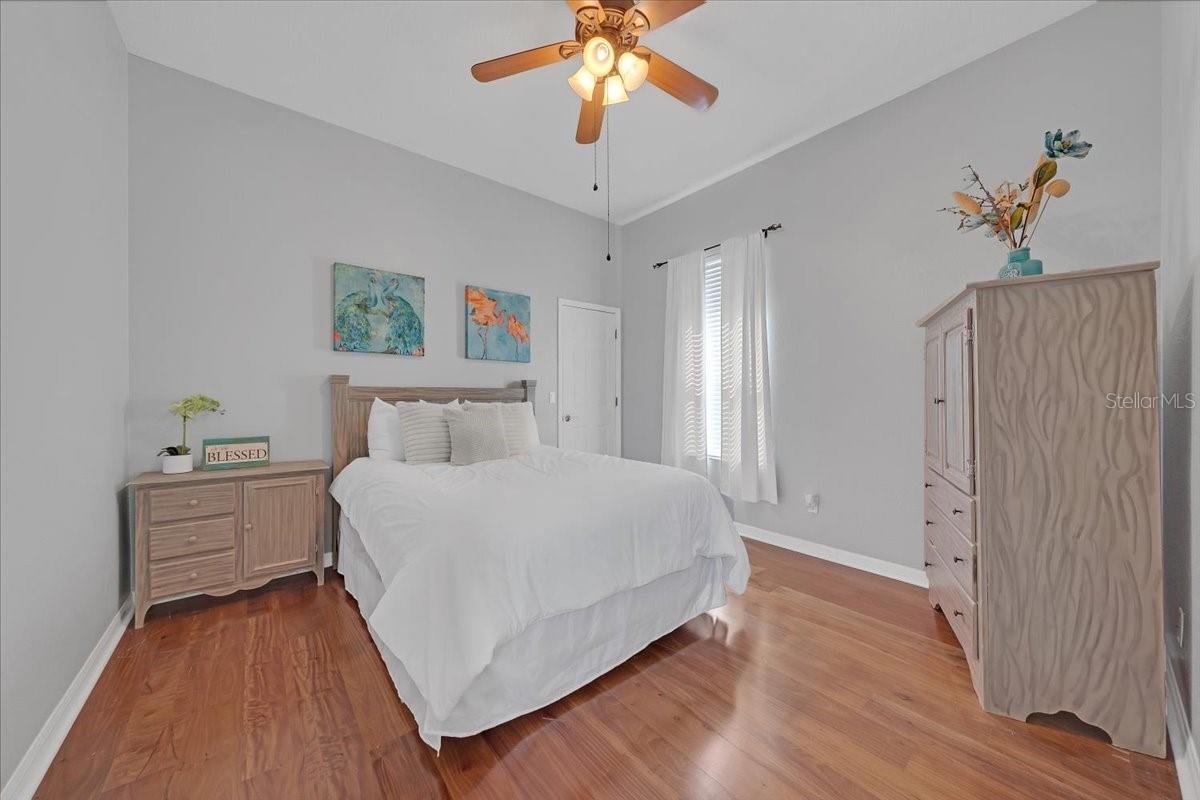 Private bedroom with its own bathroom, perfect for guests.