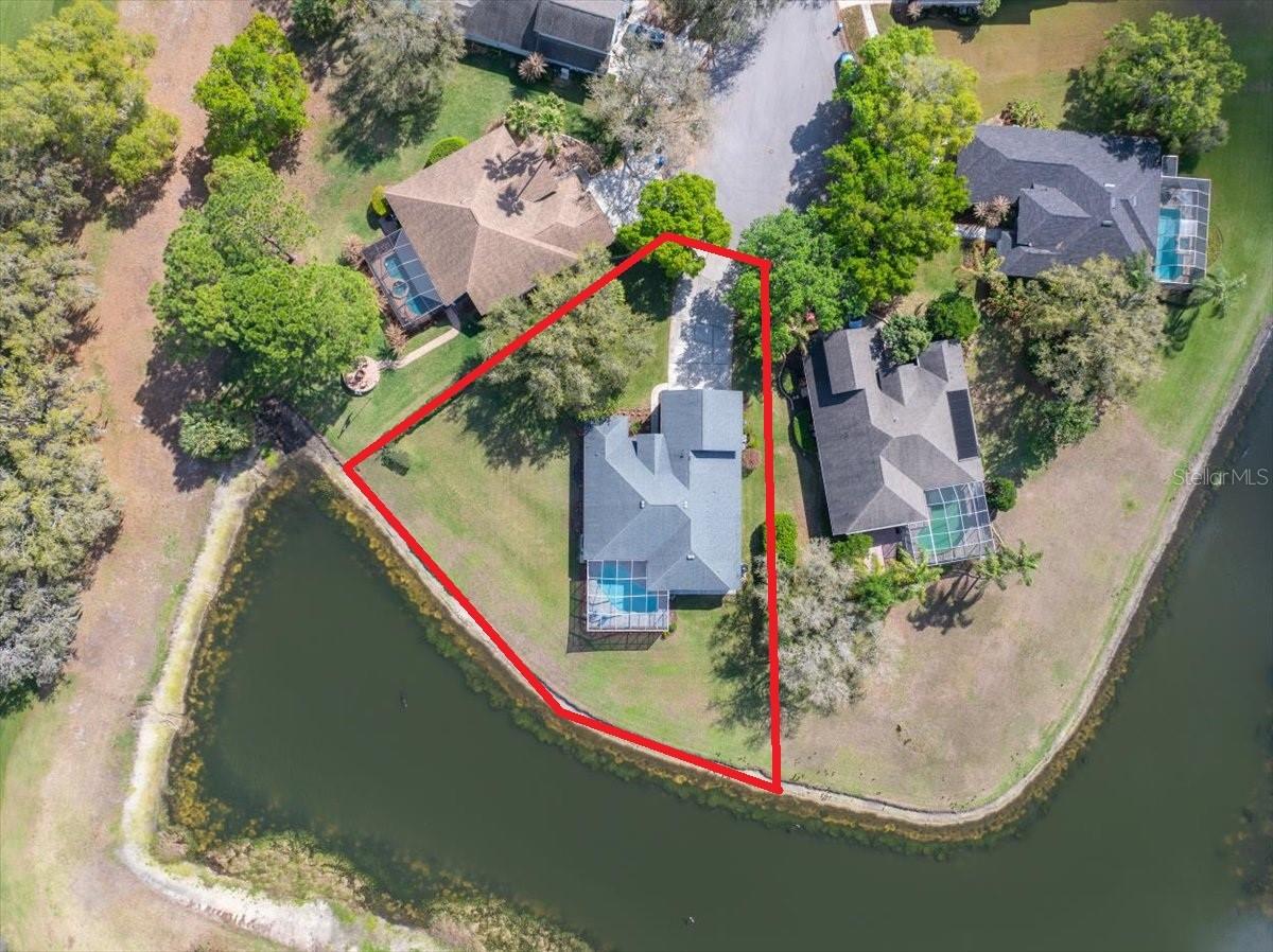 Great backyard space