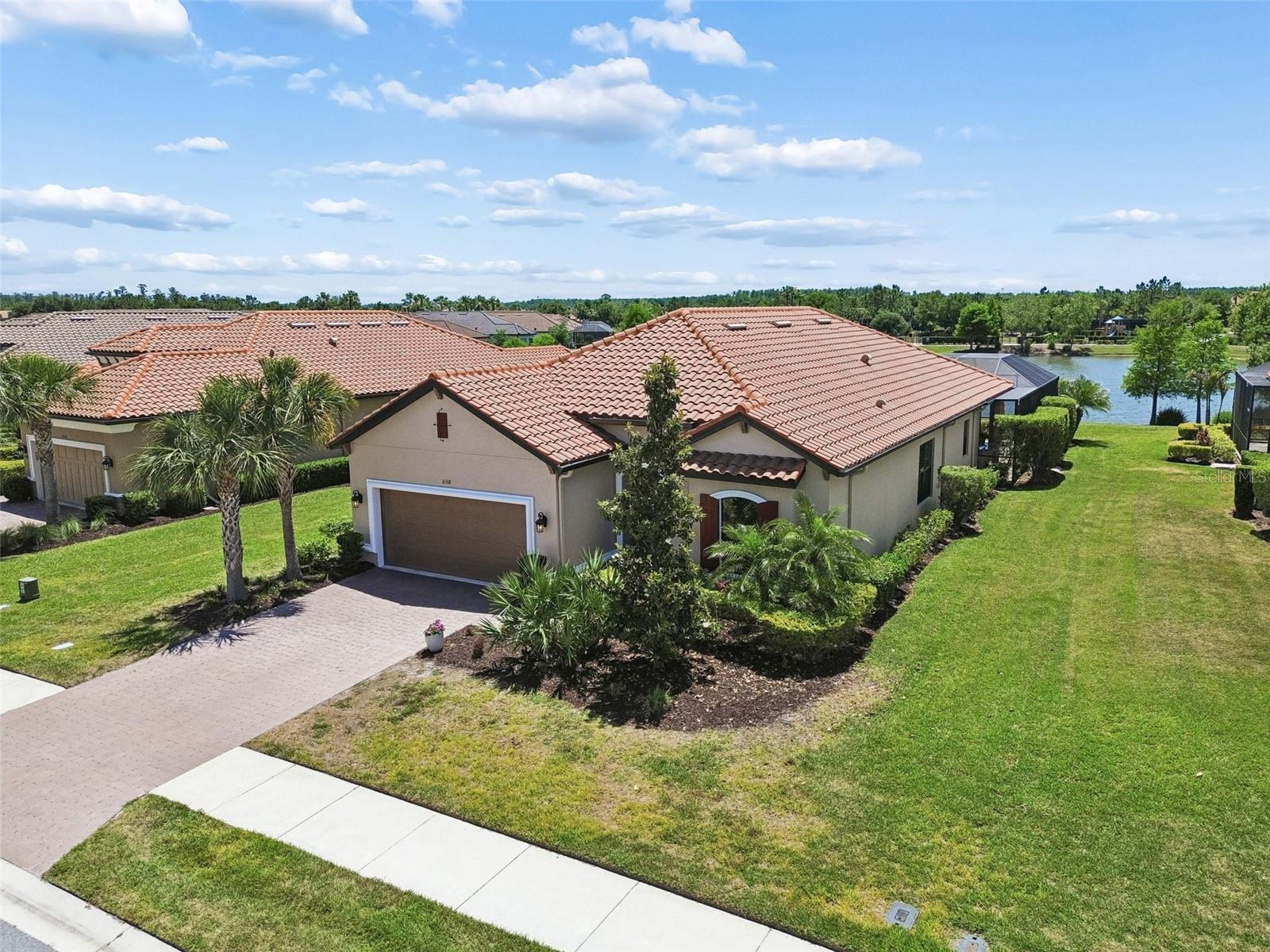 Positioned on a premium homesite with expansive pond views and added privacy.