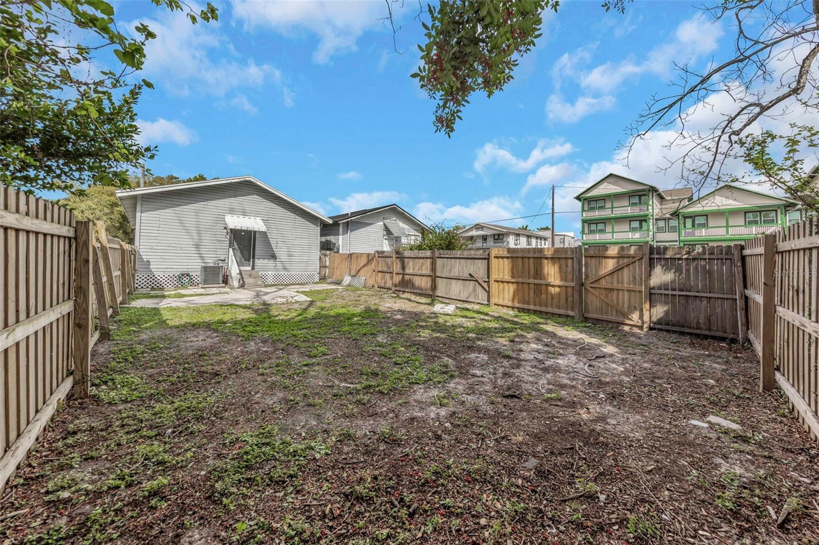 Rear Yard - Reverse View