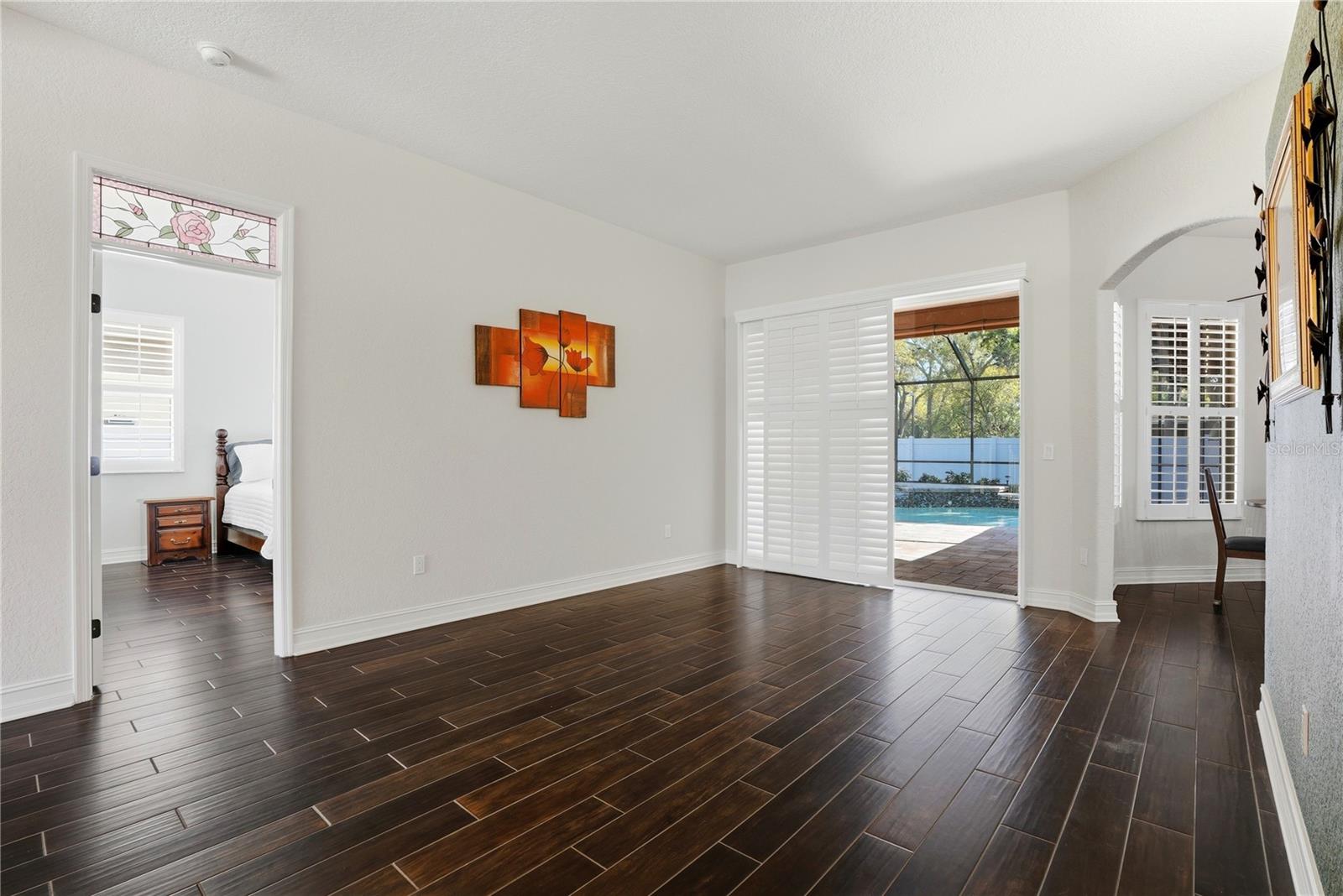 Living room from dining room