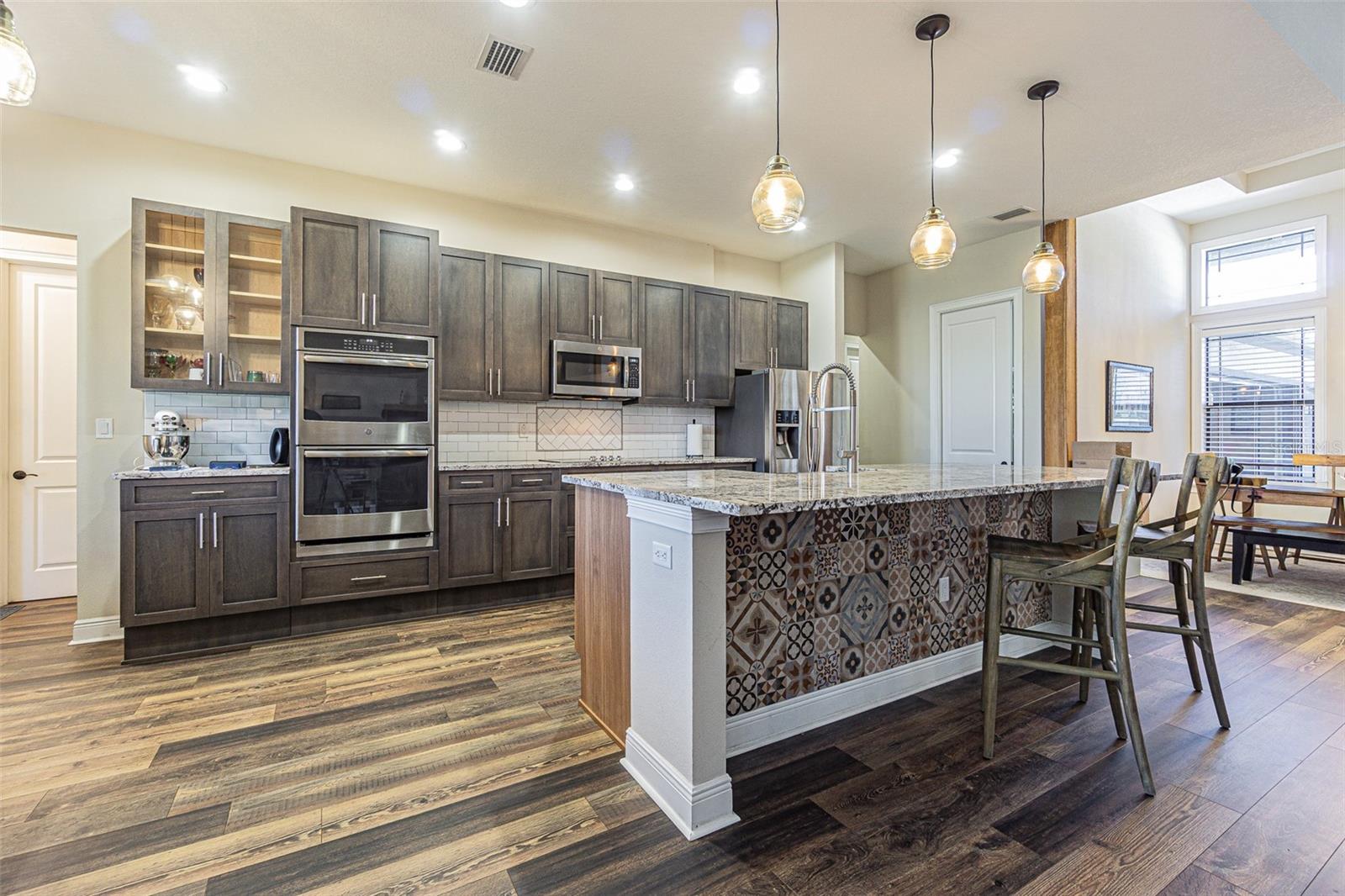 Great storage in this classic kitchen