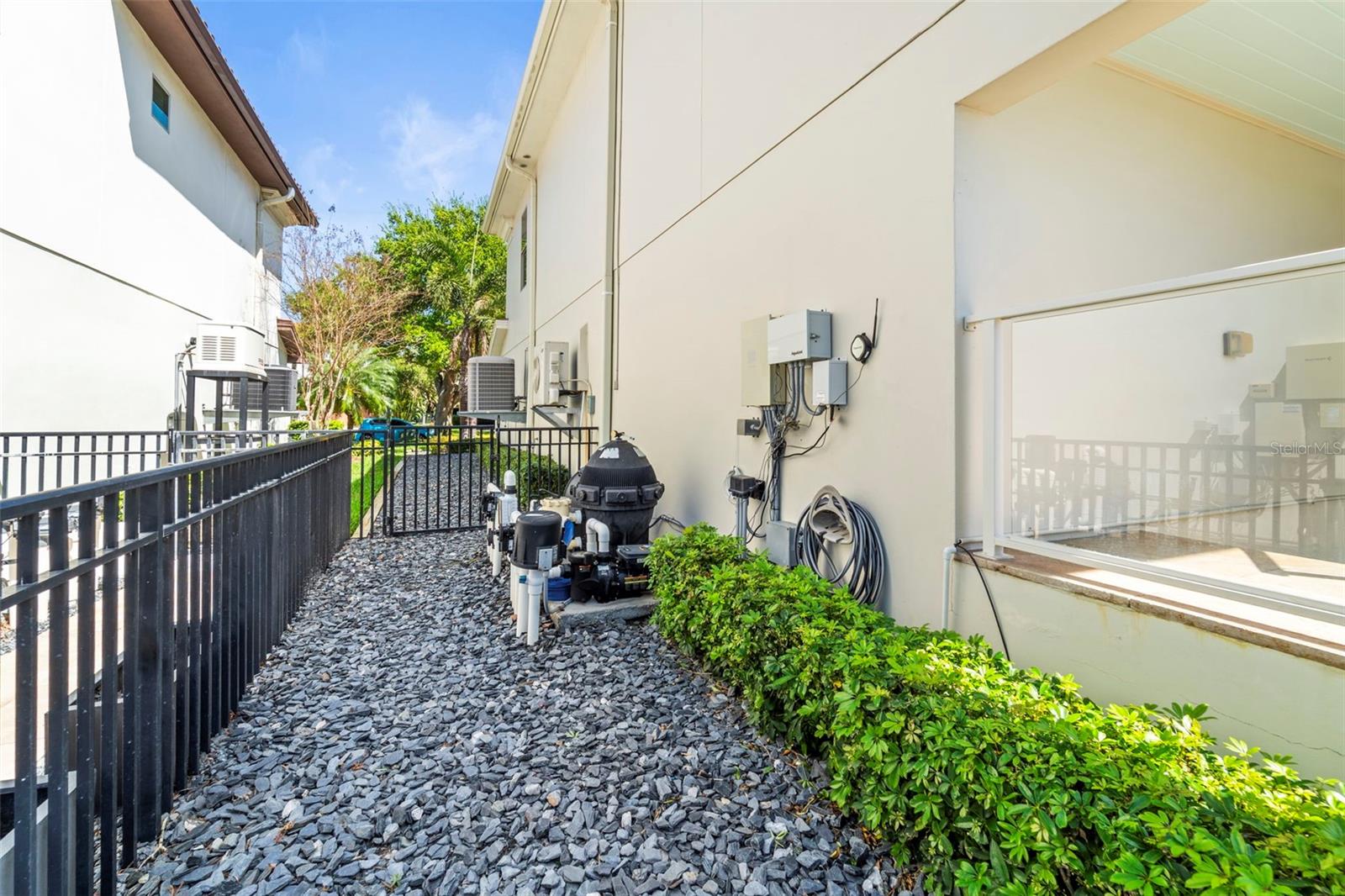 Pool equipment and filtration system.