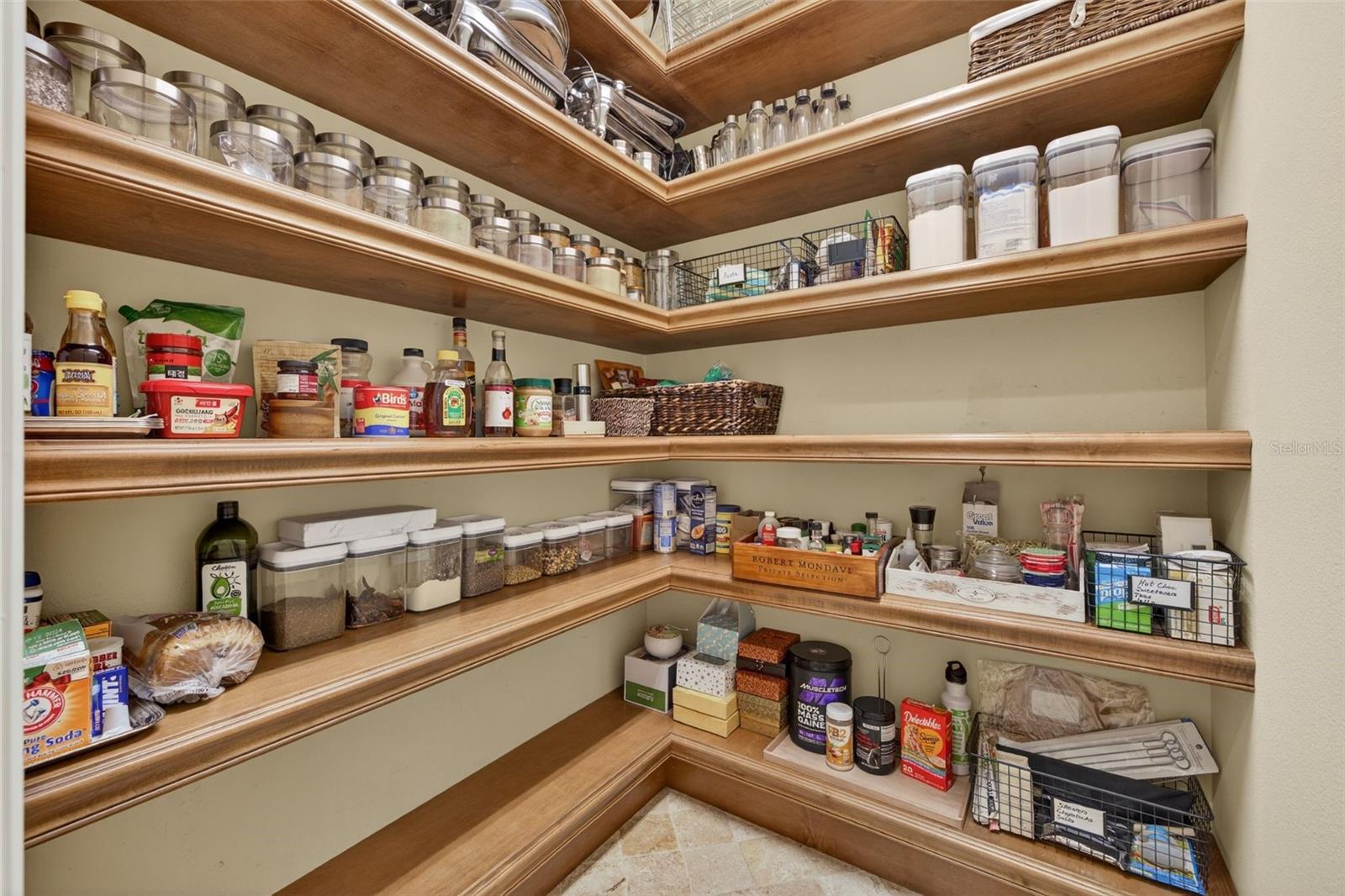 Walk-in pantry
