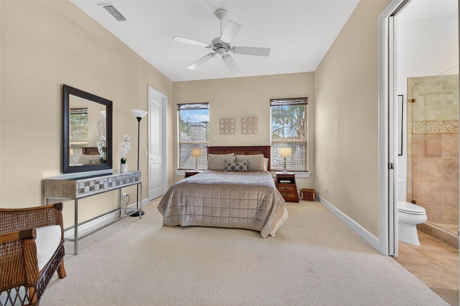 Second level guest room