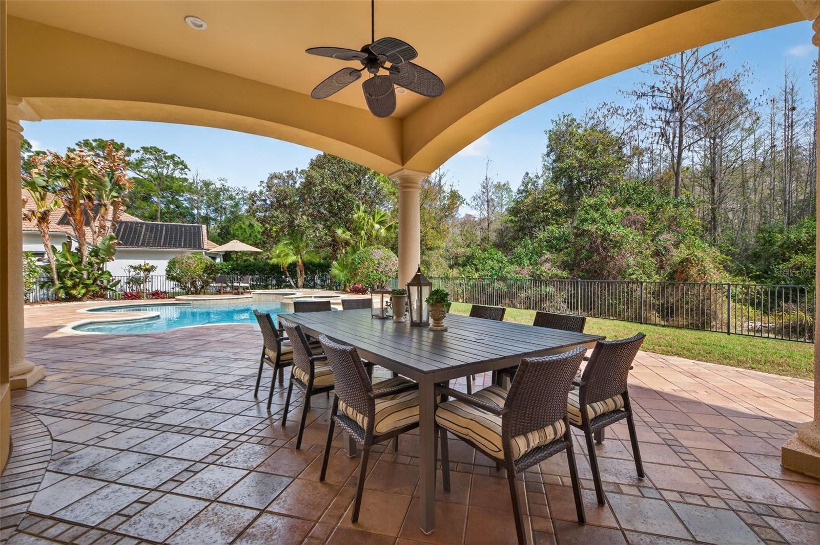 Outdoor covered lanai