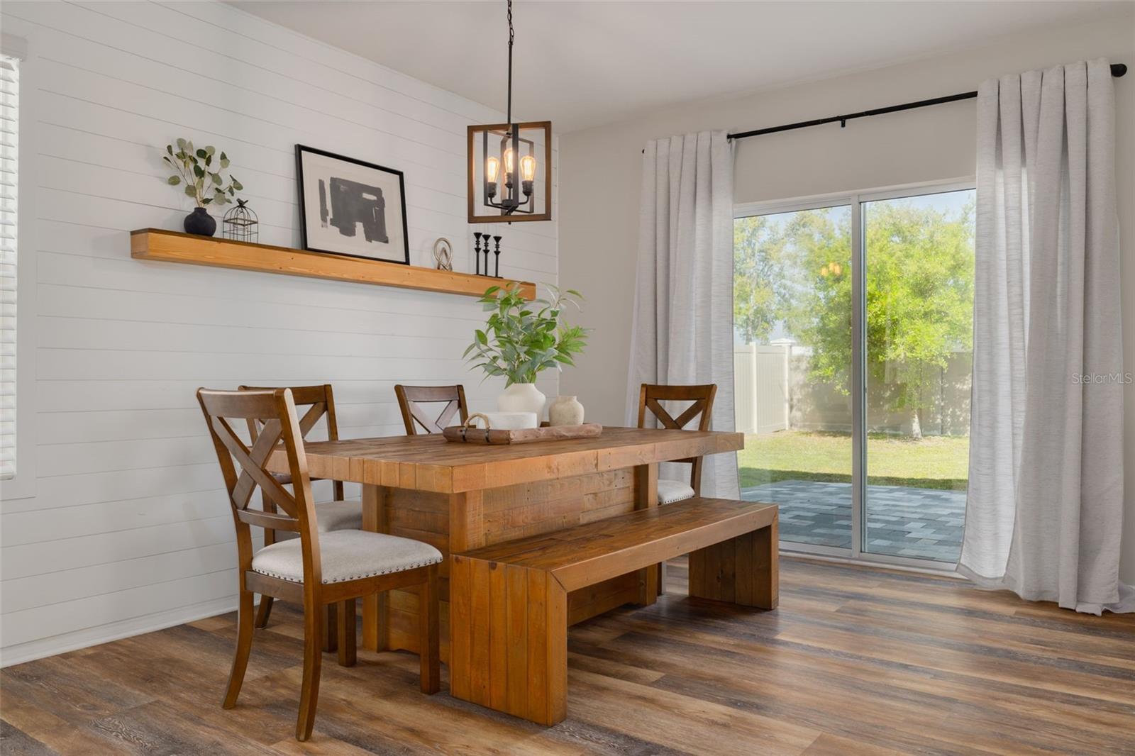 Dining with Patio Access