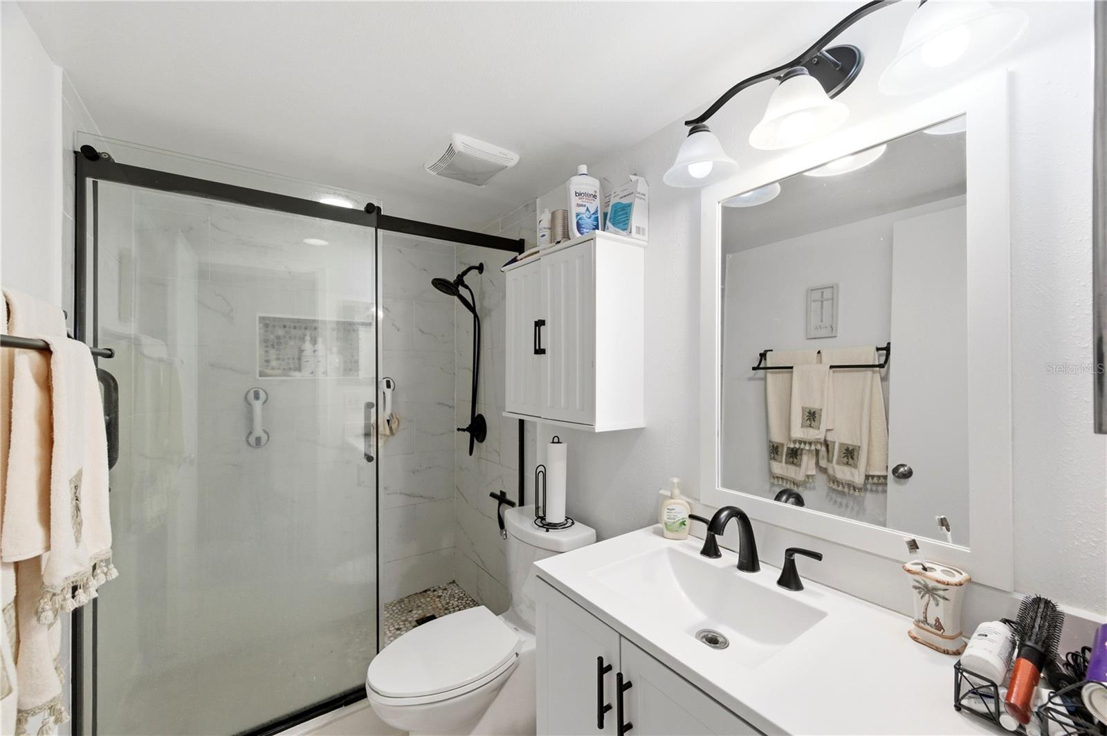 Updated primary bathroom