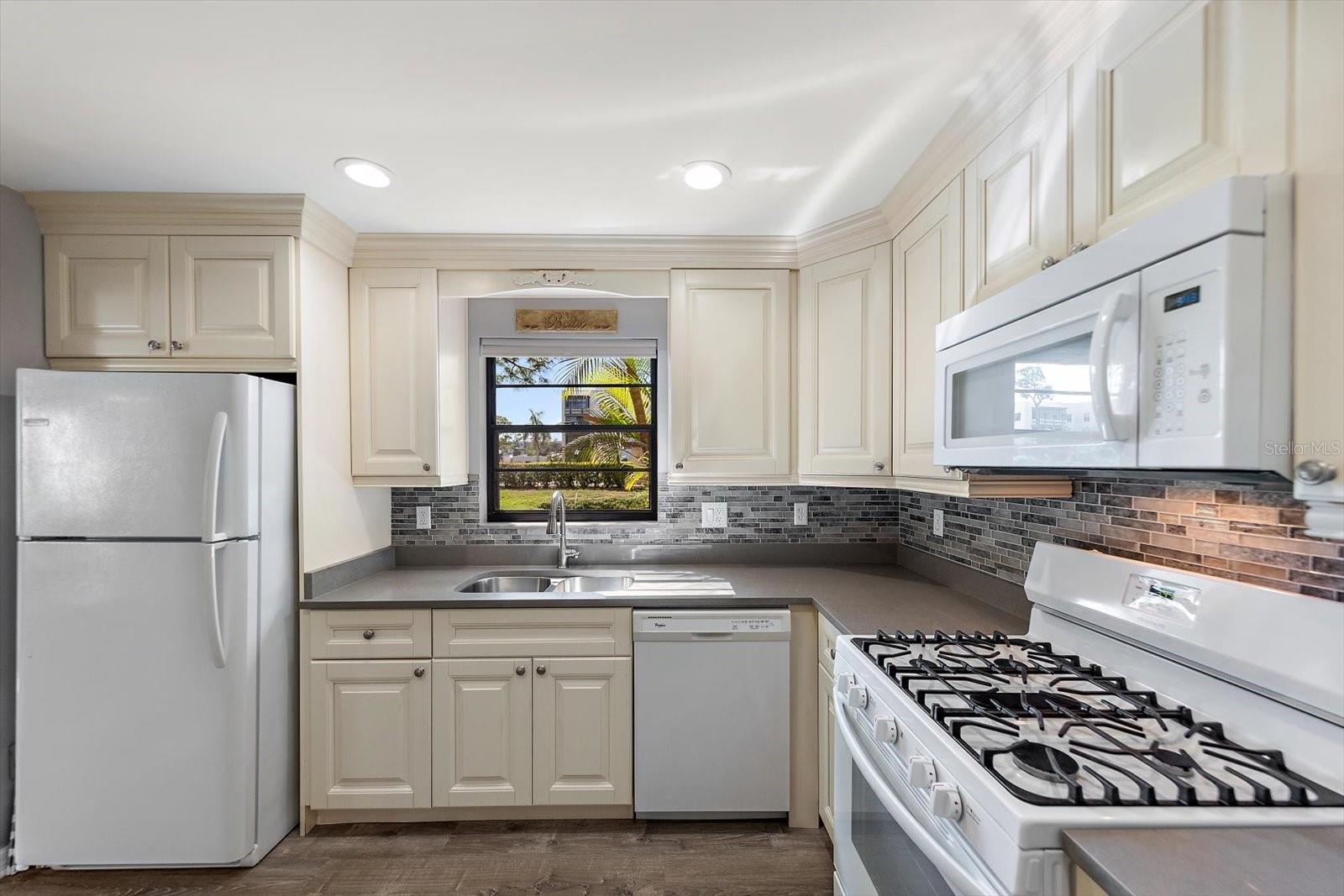 Great view out your kitchen window