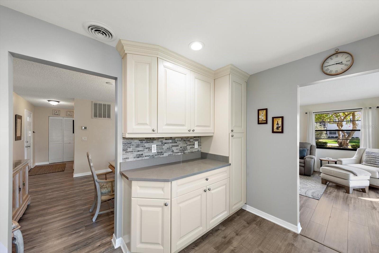 This bonus counter space is so handy