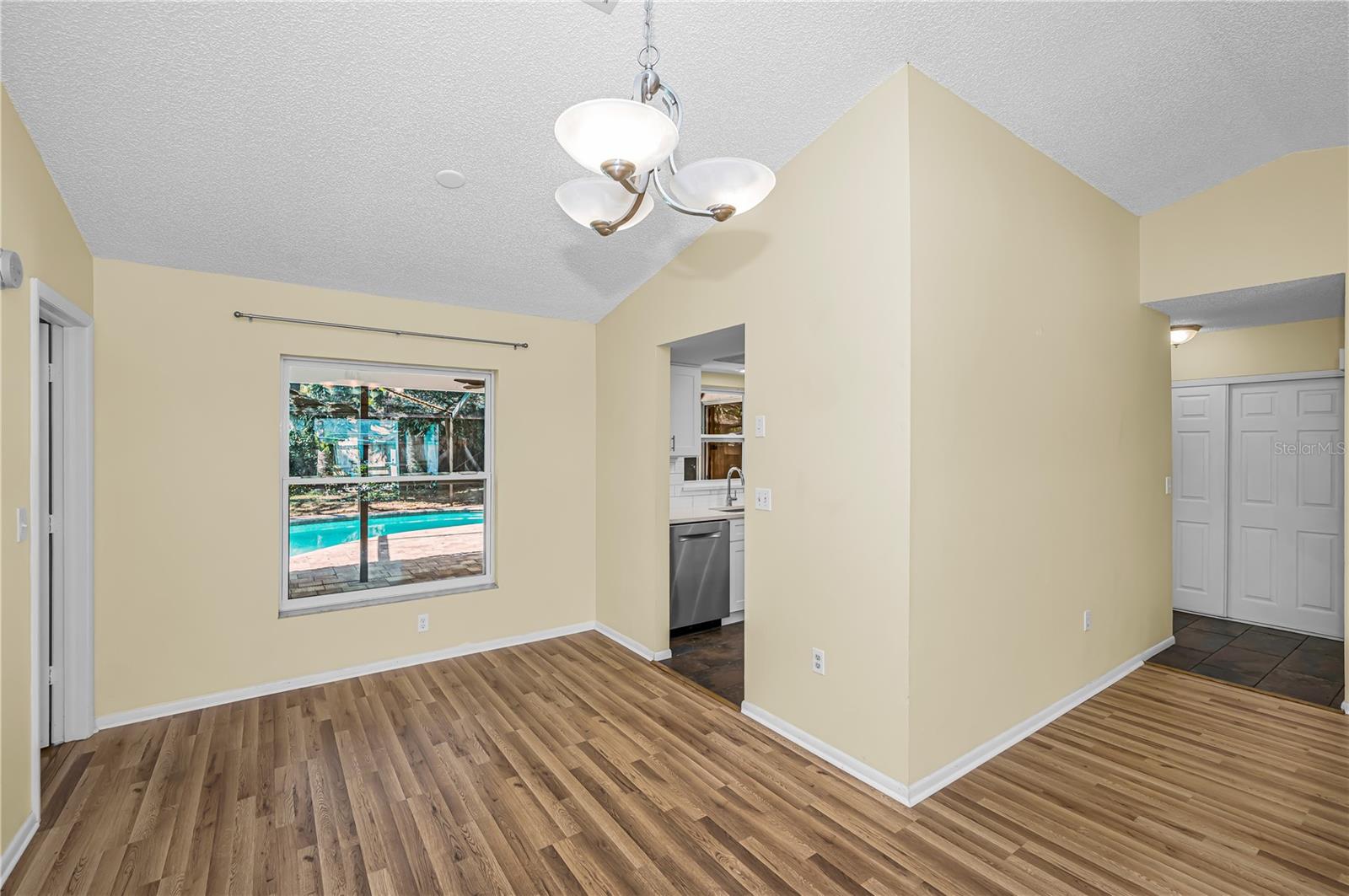 Dining area off the iving room