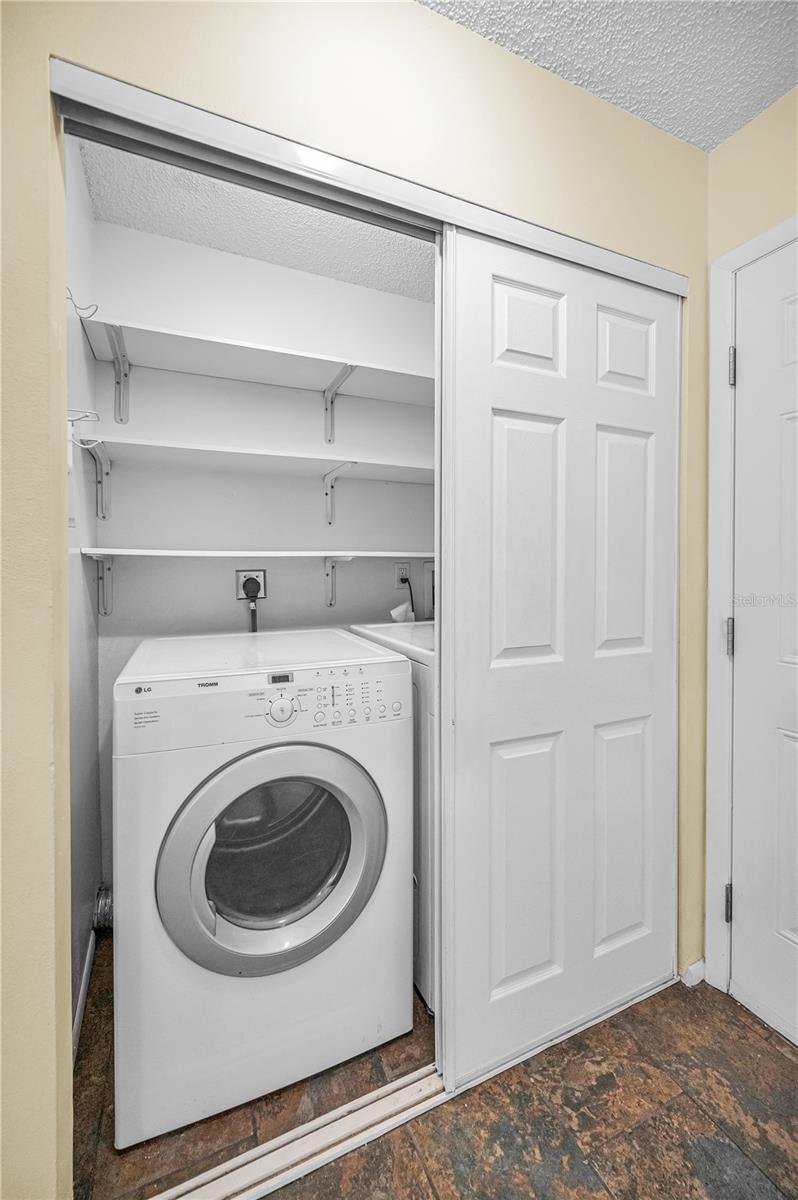 Washer and dryer included