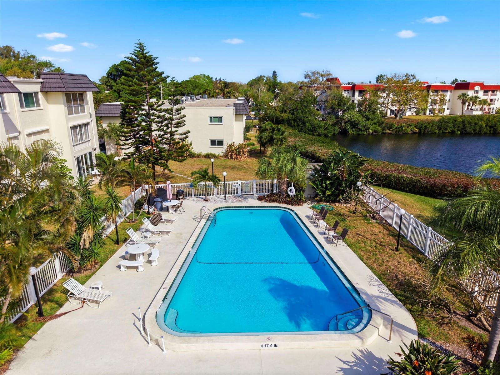 Community pool for residents.