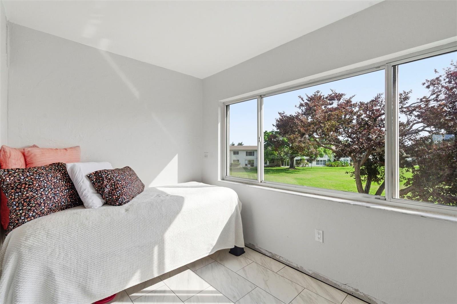 Flex space used as a sleeping area