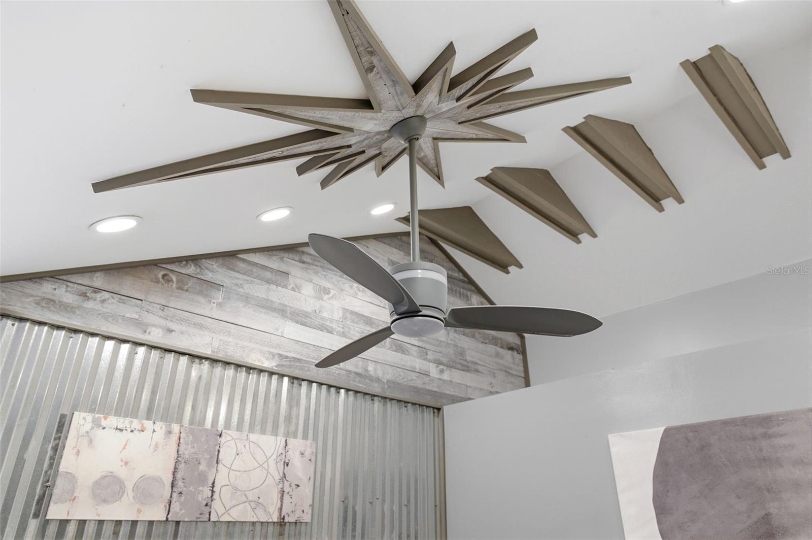 Ceiling fan in Primary Bedroom