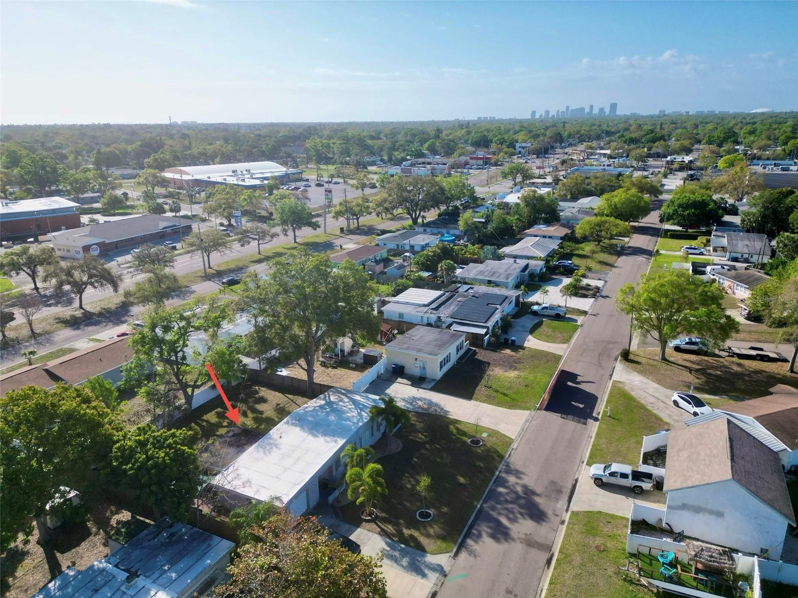 Downtown St Pete only a few minutes away