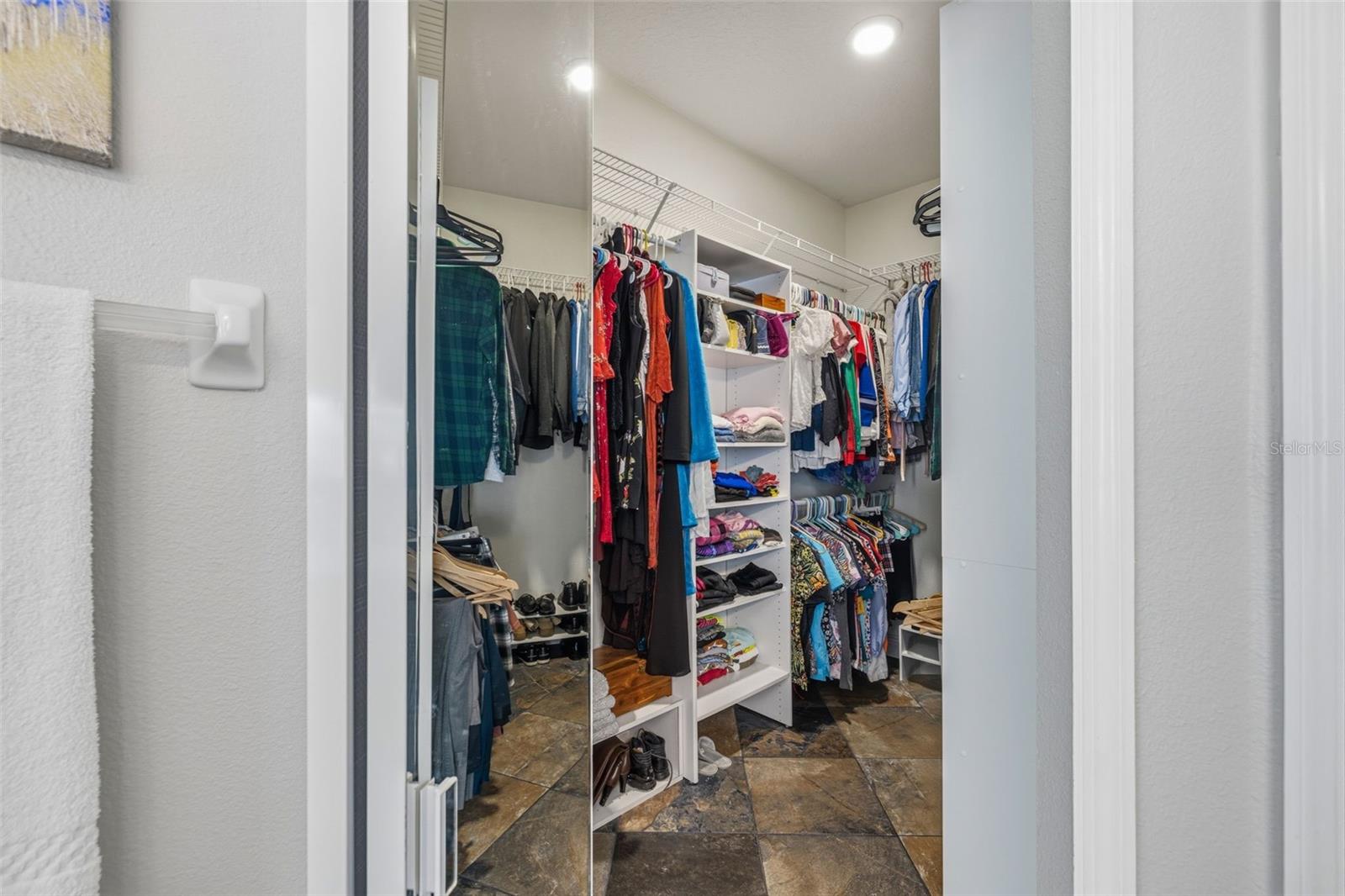 Primary Walk In Closet