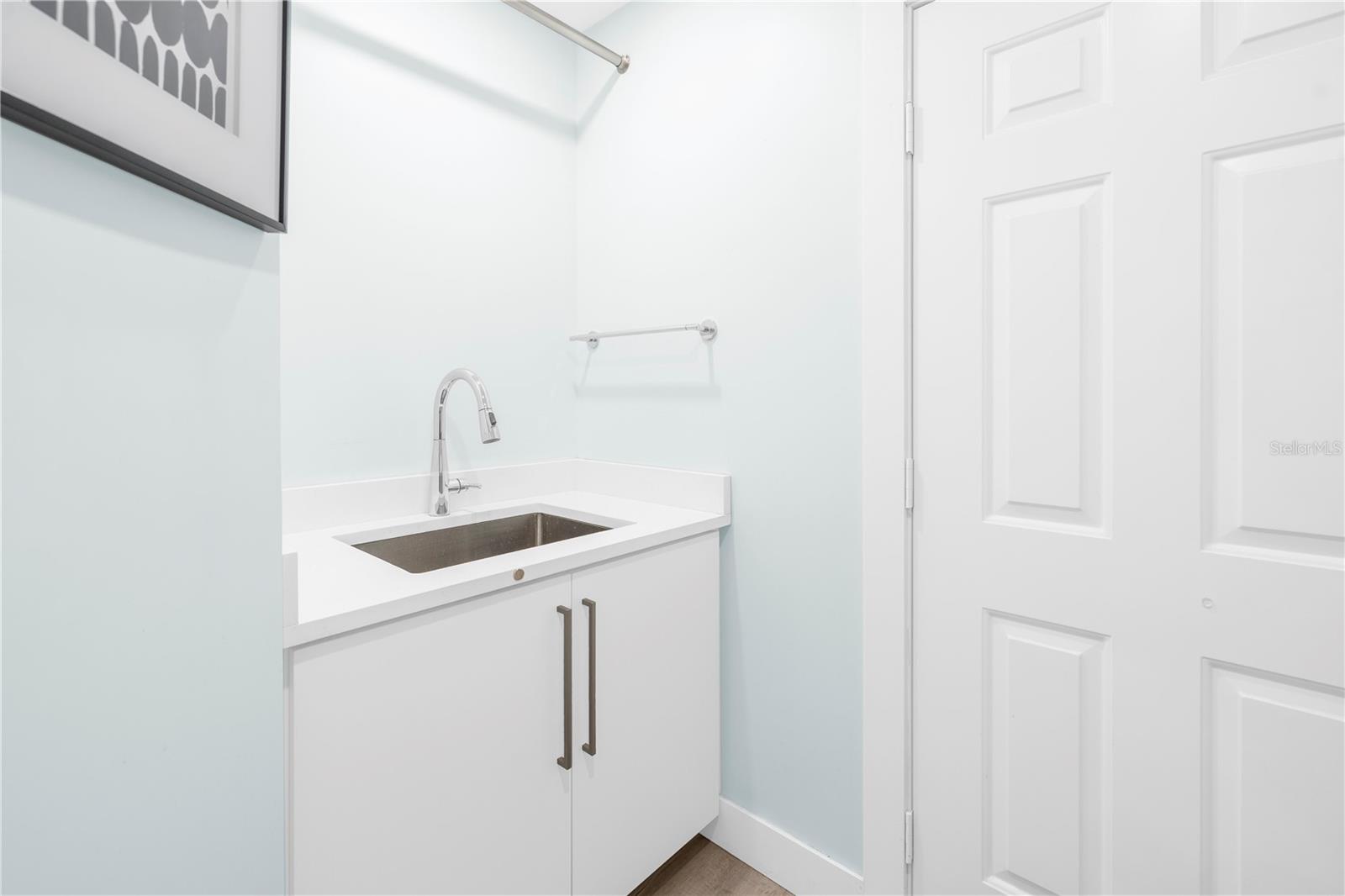 Indoor Laundry Room Sink