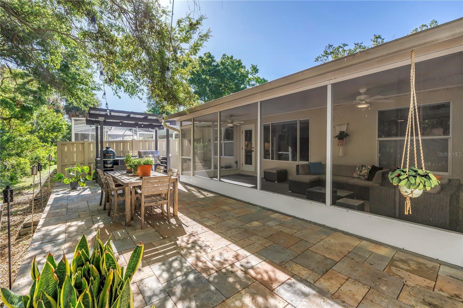 Dine the Great al Fresco Elevated.  The Chef works at the GrillZebo with cover from the Sunshine