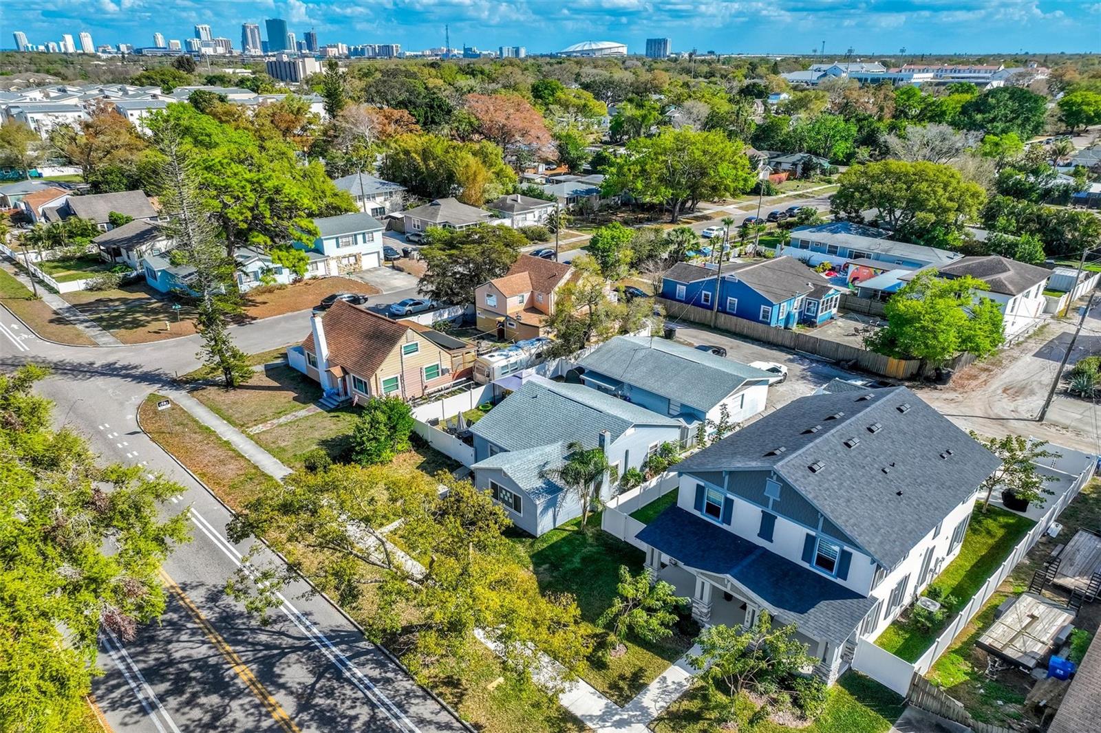 Aerial View Of Skyline