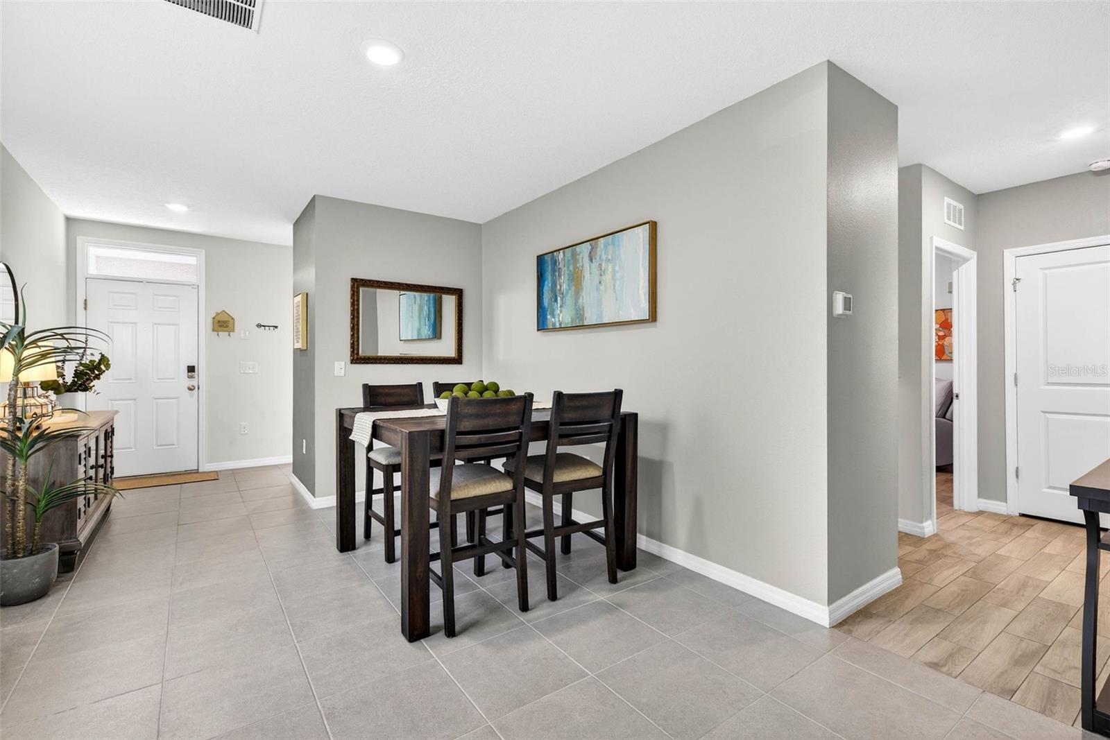 Front of the home leads to bedrooms 2 & 3.