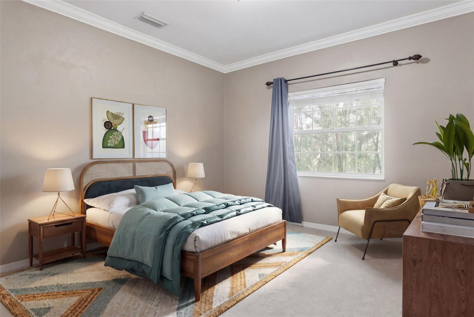 bedroom 2 - virtually staged