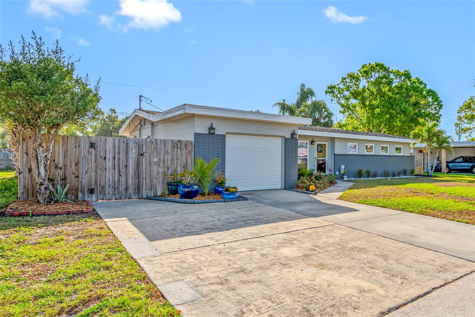 8335 Robin Rd, Seminole, FL 33777 - Front lawn, West Side