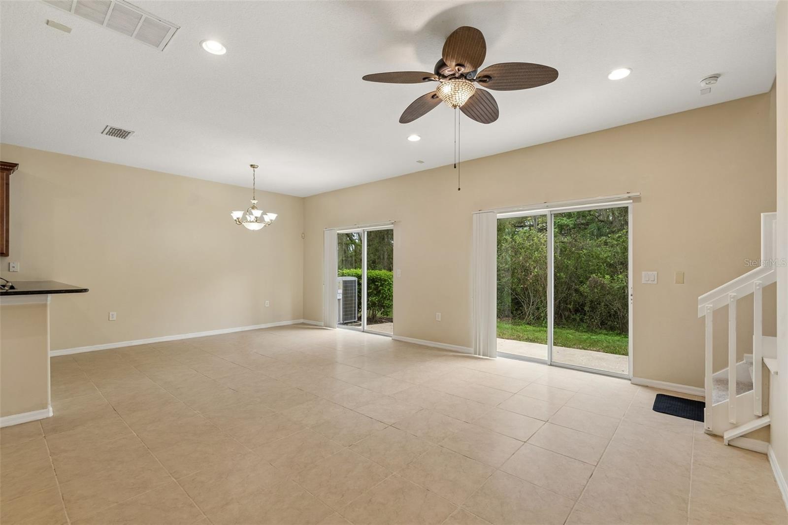 Dining Room and Living Room