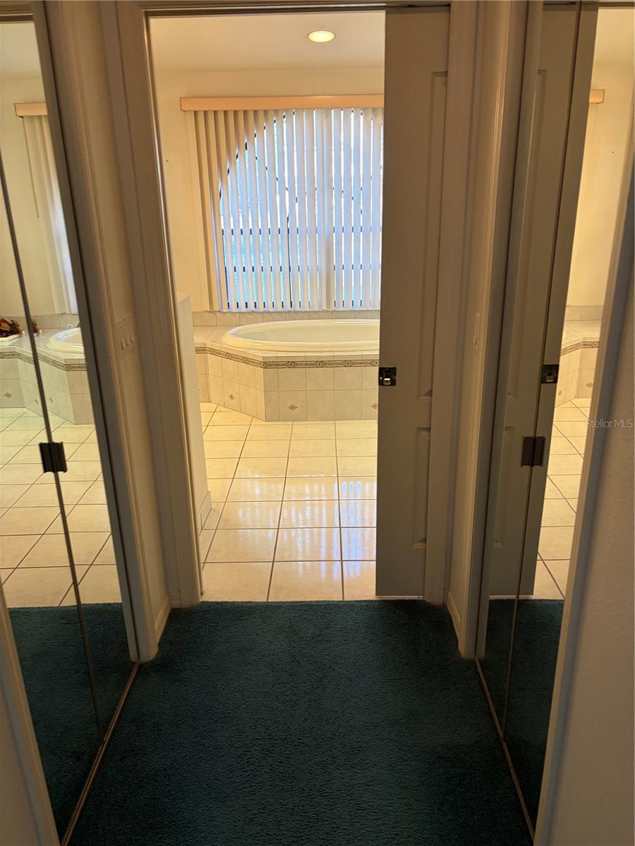 2 closets one on each side