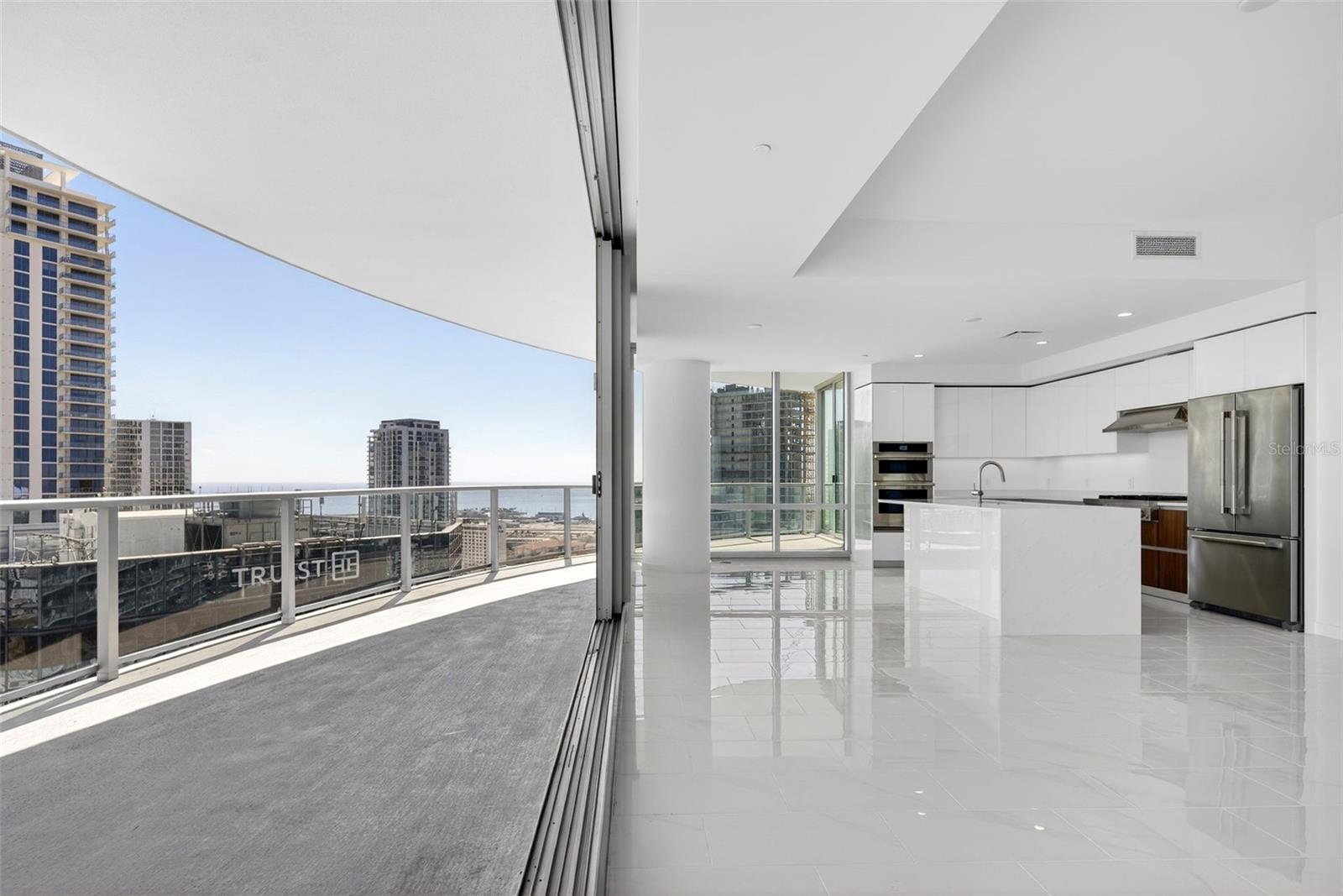 Virtually Staged Living Room