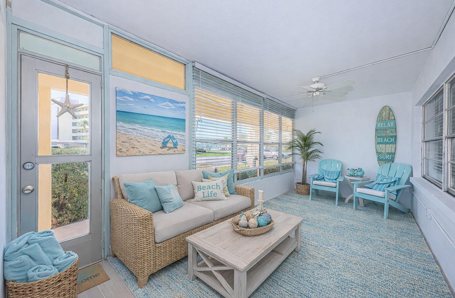 Virtually staged - Florida room