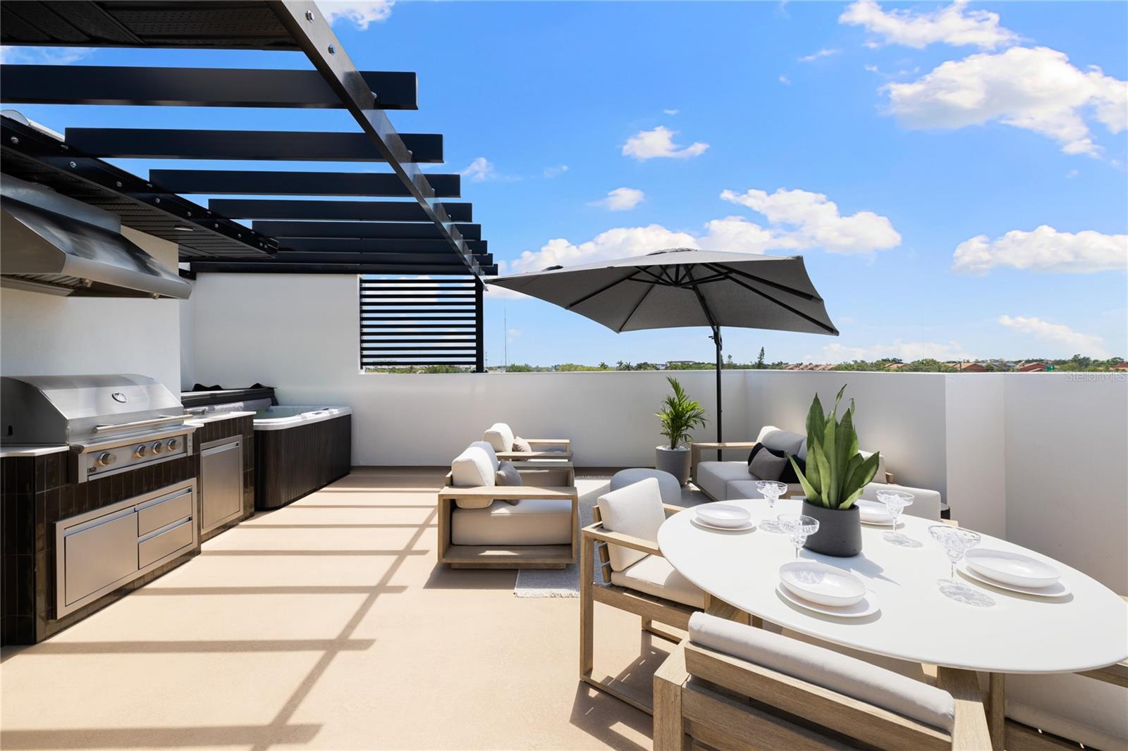 Private Rooftop Terrace
