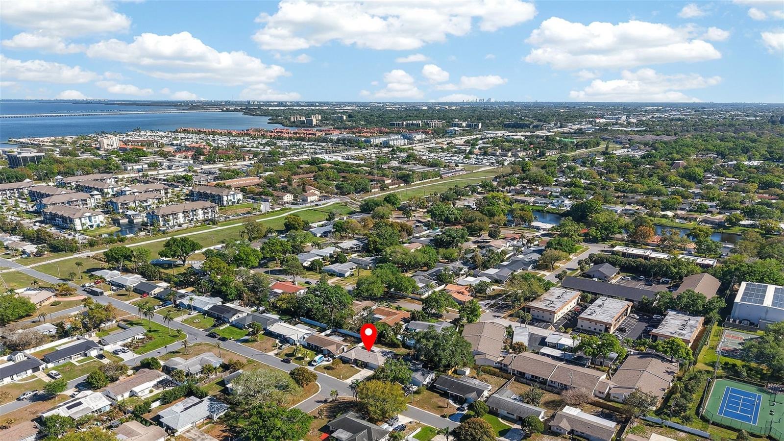 Aerial - Neighborhood view