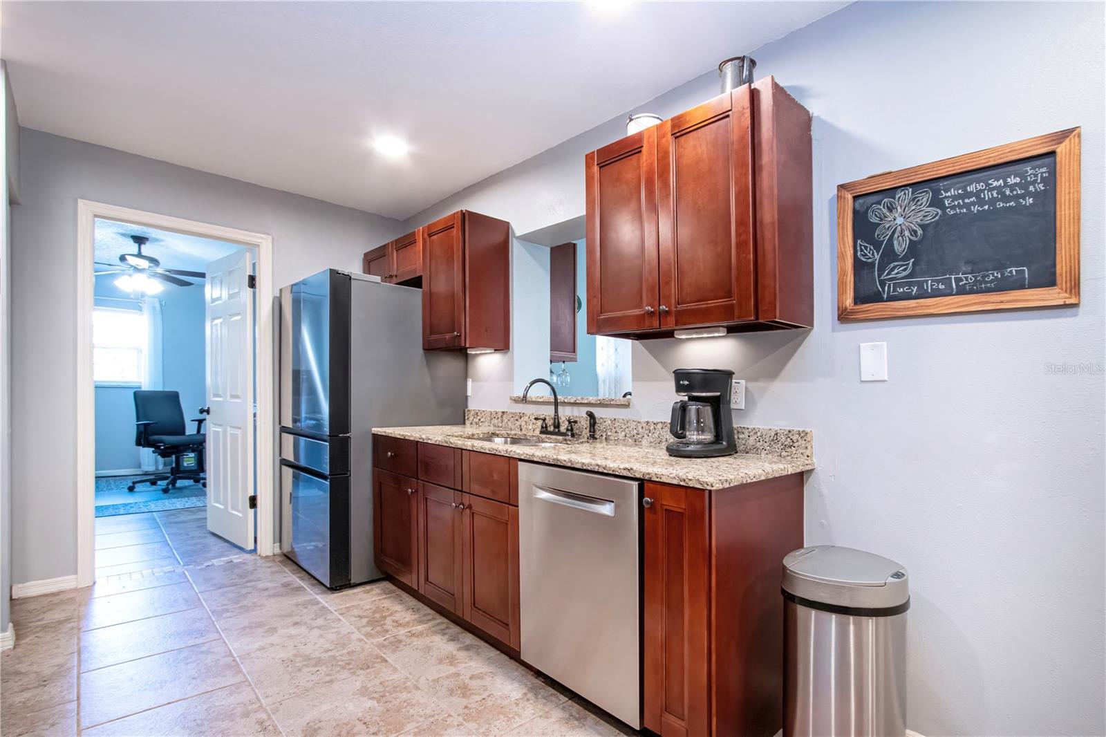 New stainless appliances