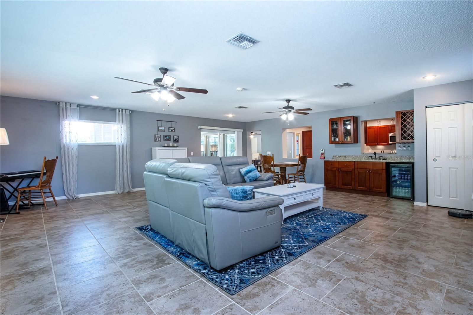 Huge Family Room off of Kitchen