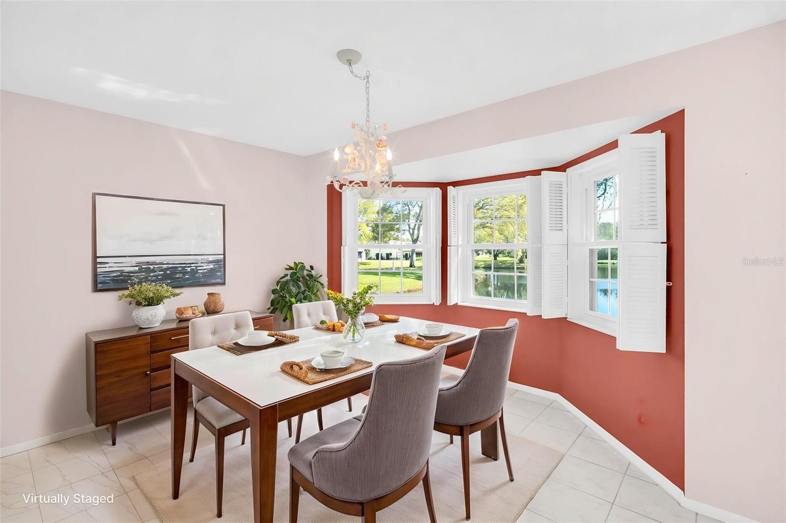 Virtual staging for perspective~