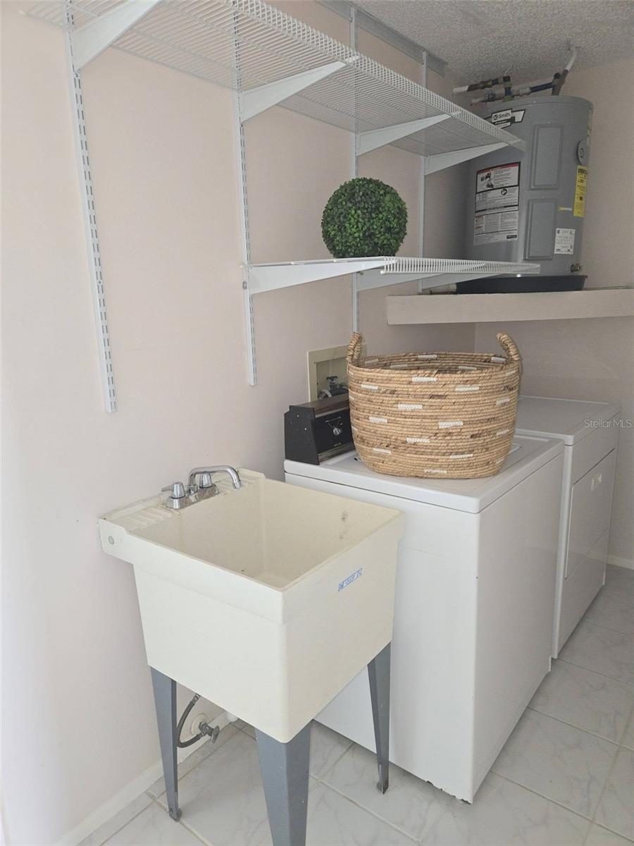 Remodeled for convenient inside laundry room~