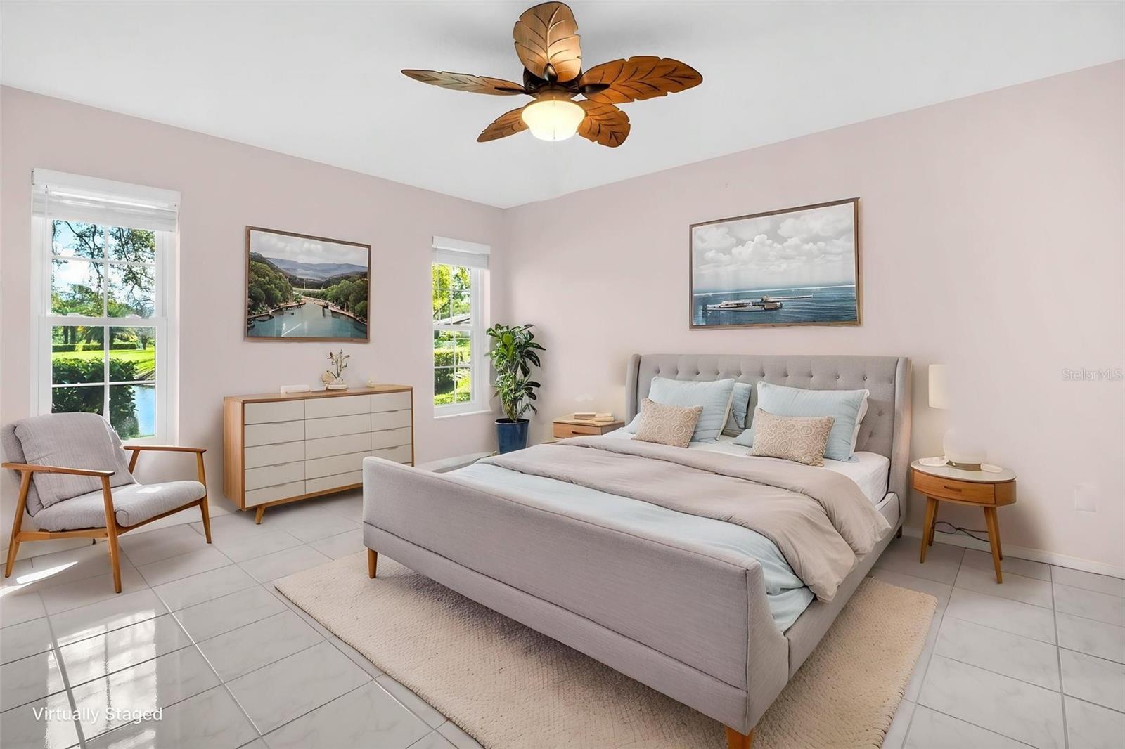 Virtual staging for perspective~