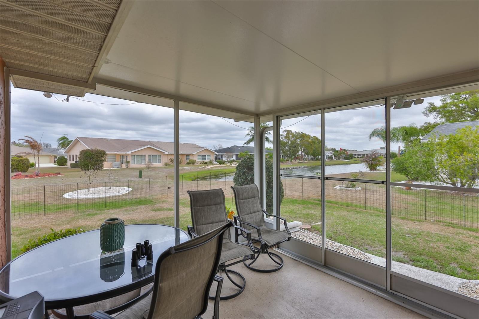 Rear Screened Lanai, Wonderful Place to Sit & Relax