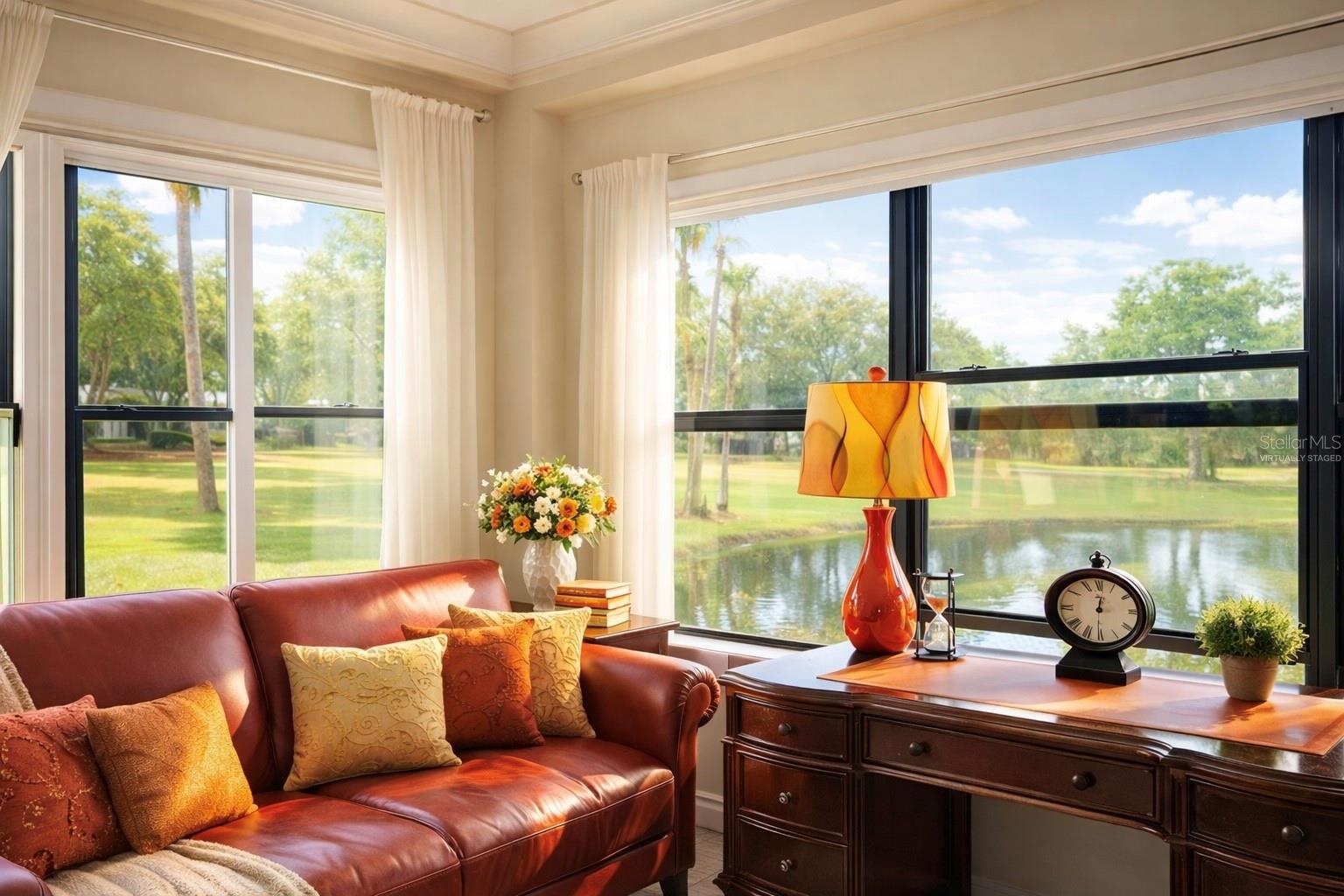 Office Virtually Staged